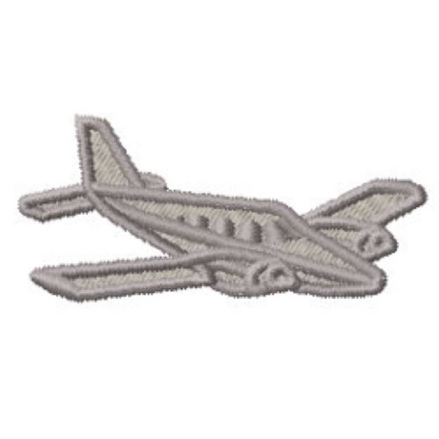 Picture of Plane Machine Embroidery Design