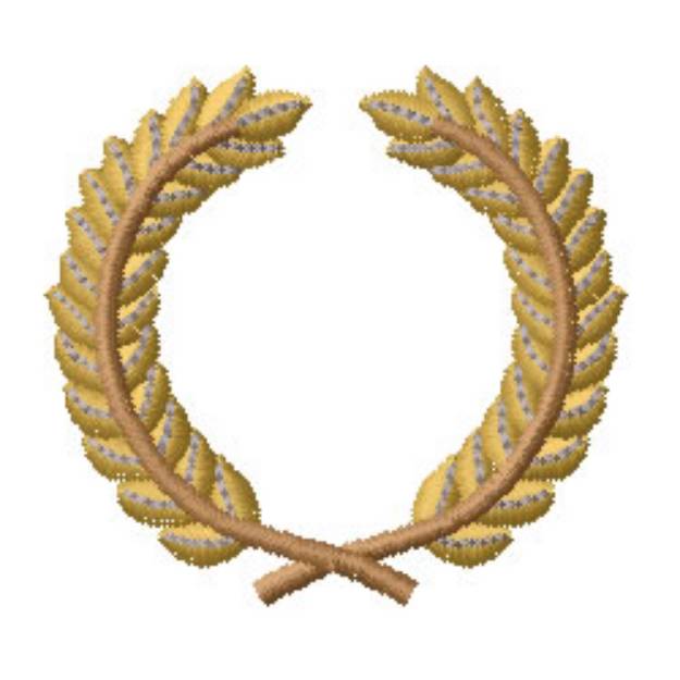 Picture of Laurel Wreath Machine Embroidery Design