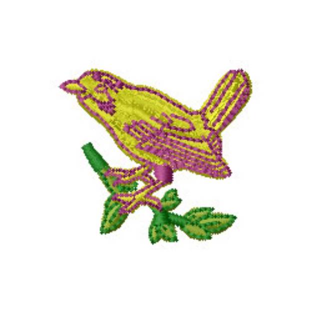 Picture of Bird Machine Embroidery Design