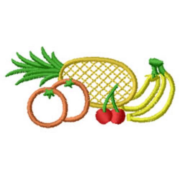 Picture of Fruits Machine Embroidery Design