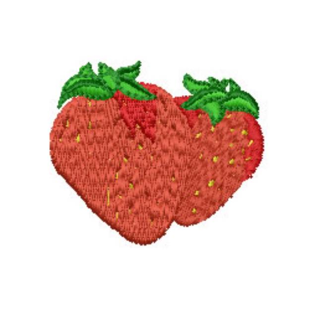 Picture of Strawberries Machine Embroidery Design