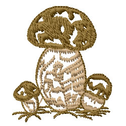 Mushrooms Machine Embroidery Design