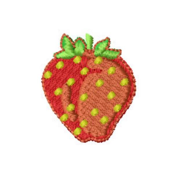 Picture of Strawberries Machine Embroidery Design