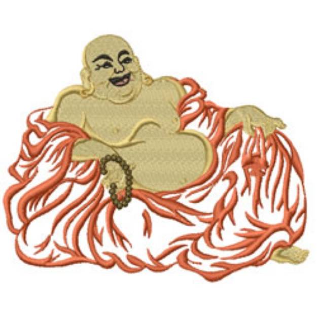 Picture of Buddha Machine Embroidery Design