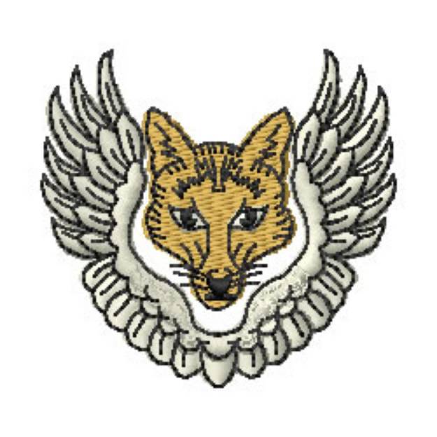 Picture of Flying Fox Machine Embroidery Design