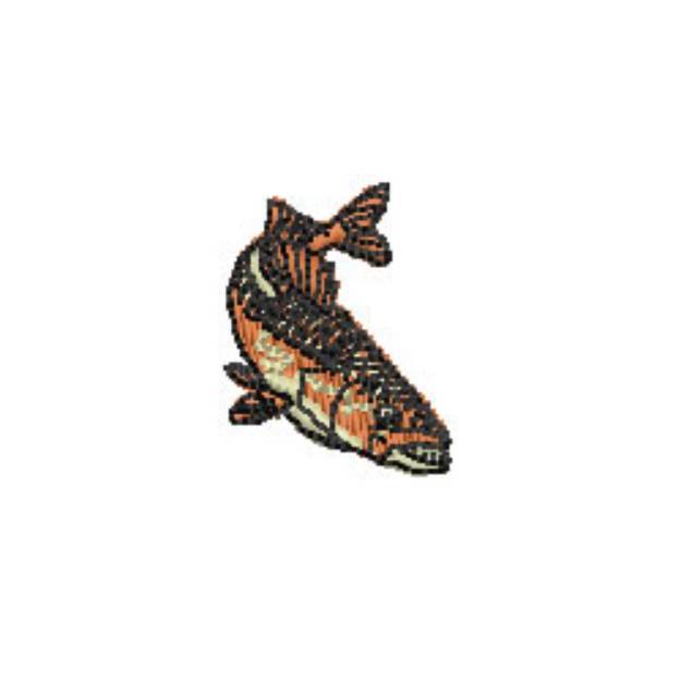 Picture of Prowling Fish Machine Embroidery Design