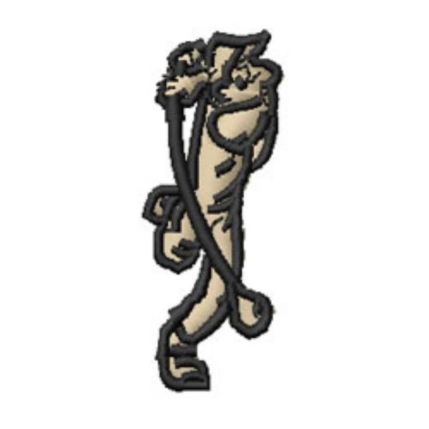 Picture of Goofy Golfer Machine Embroidery Design