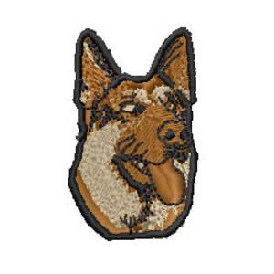 Picture of German Shepherd Machine Embroidery Design