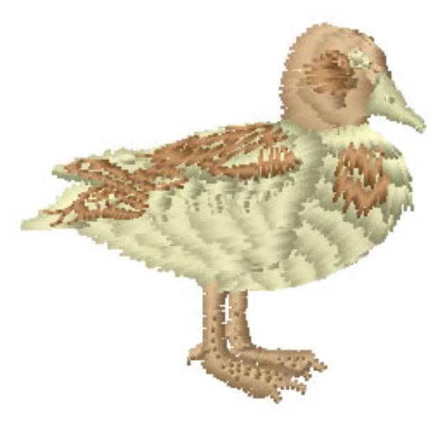 Picture of Greater Scaup Machine Embroidery Design