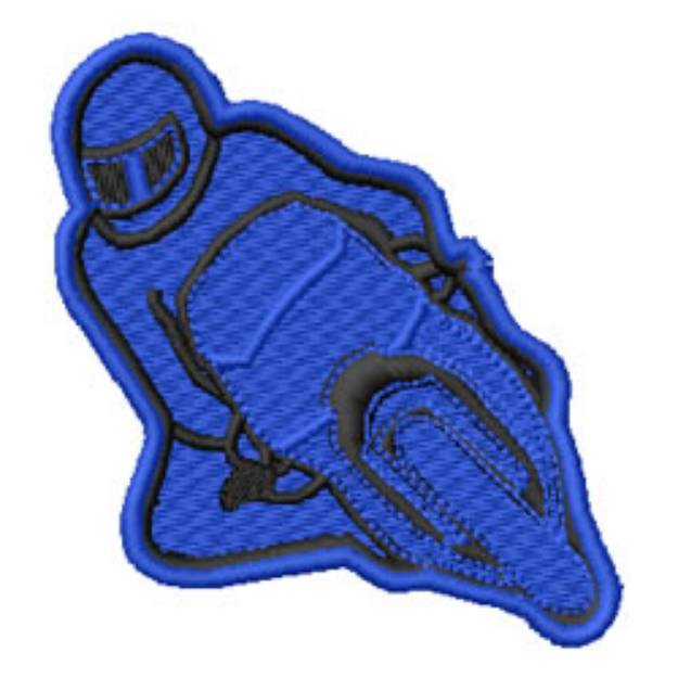 Picture of Motorbike Machine Embroidery Design