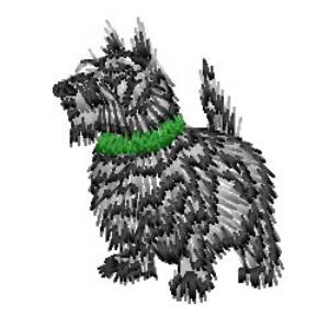 Picture of Scottie Machine Embroidery Design