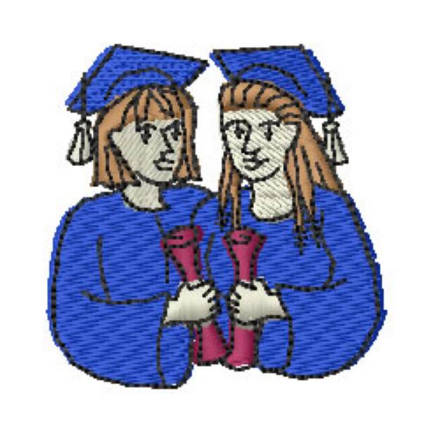 Picture of Graduates Machine Embroidery Design