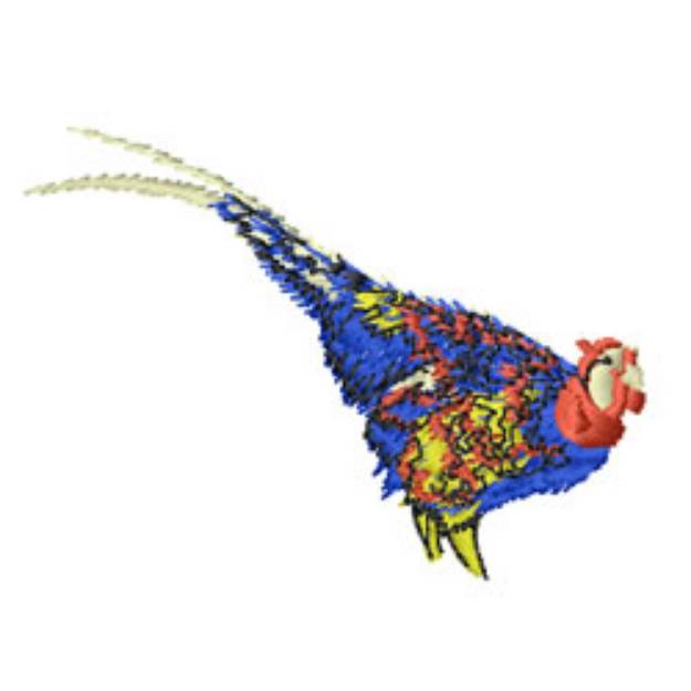 Picture of Pheasant Machine Embroidery Design