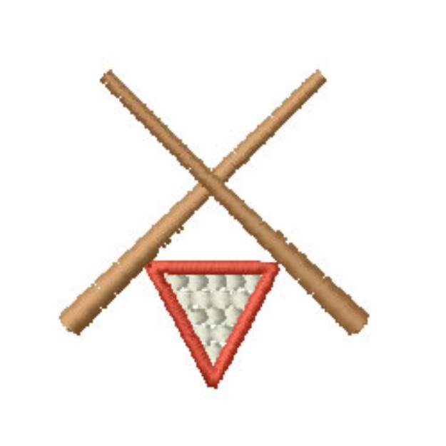 Picture of Billiards Machine Embroidery Design