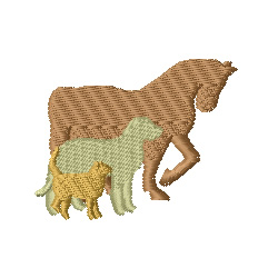 Animals Machine Embroidery Design