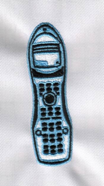 Picture of Cell Phone Machine Embroidery Design