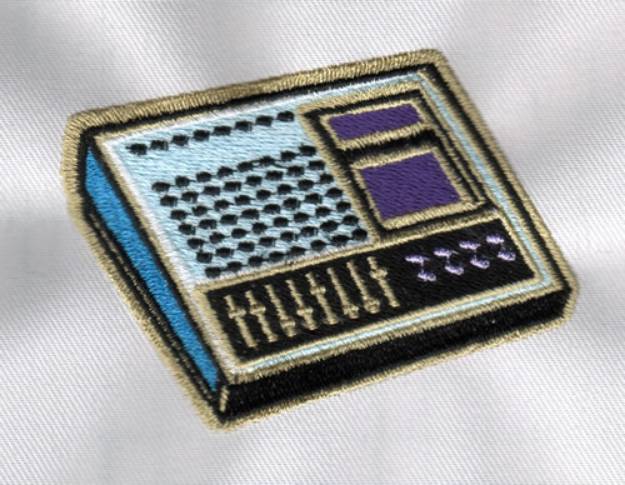 Picture of Graphic Equalizer Machine Embroidery Design