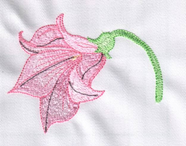 Picture of Pink Bloom Machine Embroidery Design