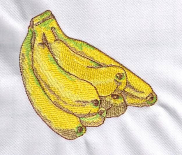 Picture of Bananas Machine Embroidery Design