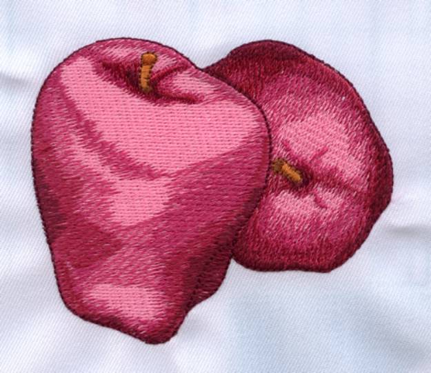 Picture of Apples Machine Embroidery Design