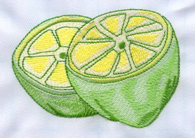 Picture of Two Limes Machine Embroidery Design