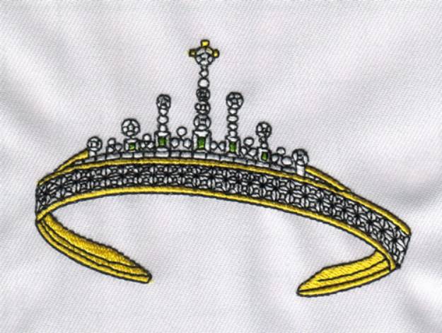 Picture of Tiara Machine Embroidery Design