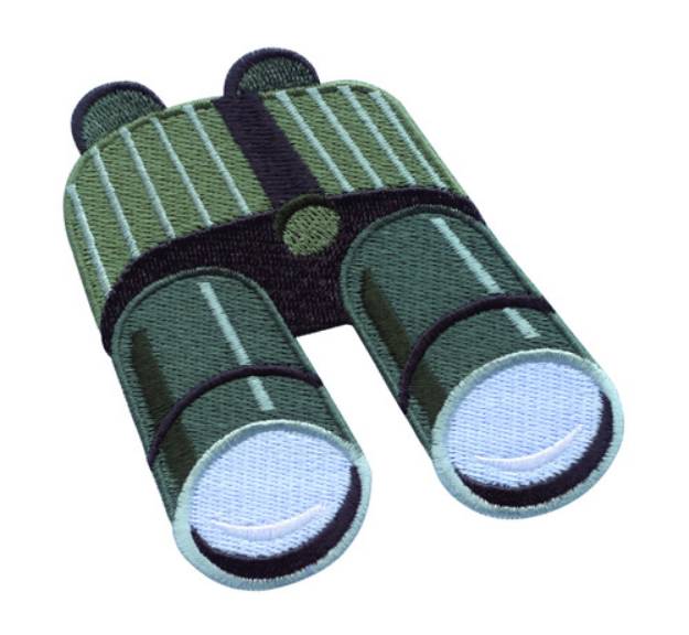 Picture of Binoculars Machine Embroidery Design