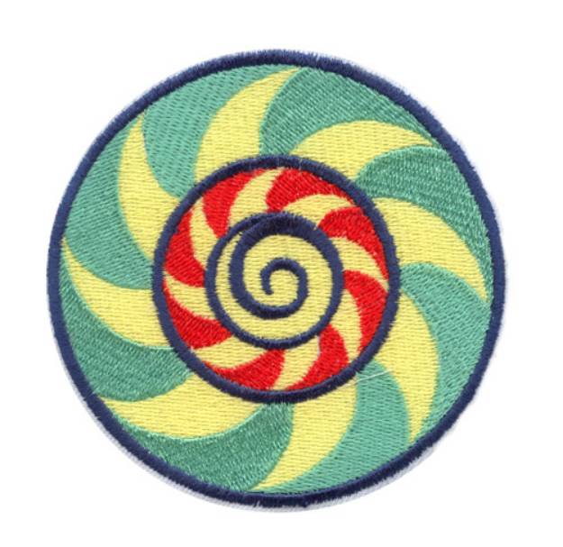 Picture of Spiral Machine Embroidery Design