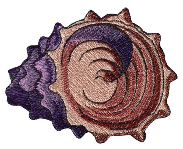 Picture of Spiked Shell Machine Embroidery Design