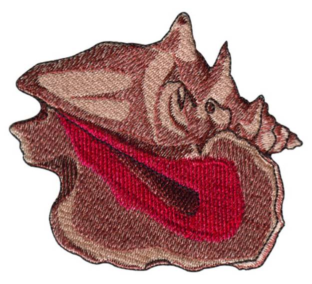 Picture of Conch Machine Embroidery Design