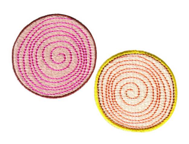 Picture of Circles Machine Embroidery Design