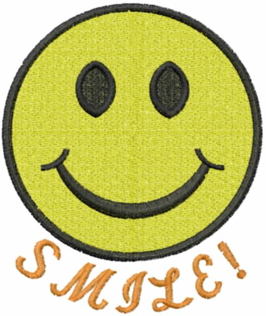 Picture of Smile! Machine Embroidery Design