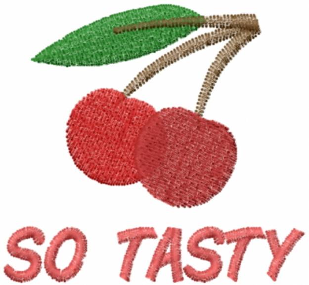 Picture of Cherry SO TASTY Machine Embroidery Design