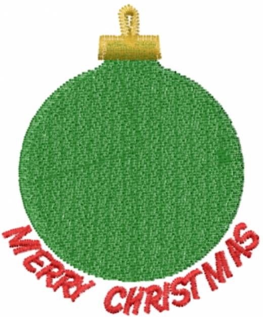 Picture of MERRY CHRISTMAS Machine Embroidery Design