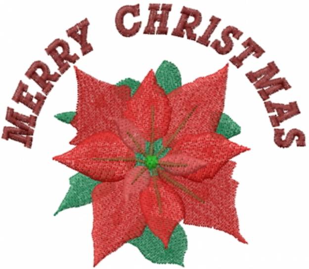 Picture of MERRY CHRISTMAS Machine Embroidery Design