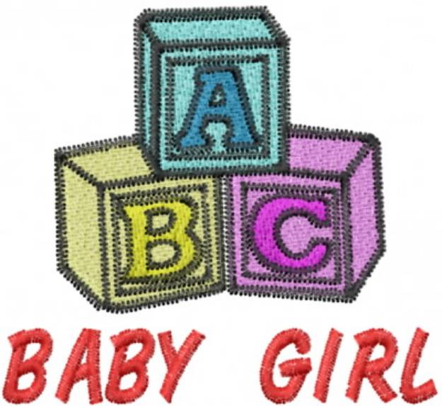 Picture of ABC Blocks Machine Embroidery Design