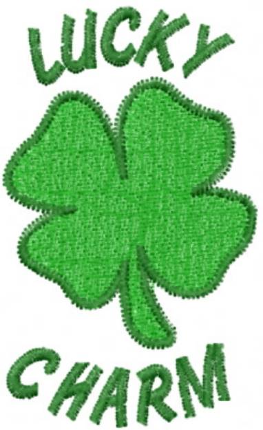 Picture of Four Leaf Clover Machine Embroidery Design