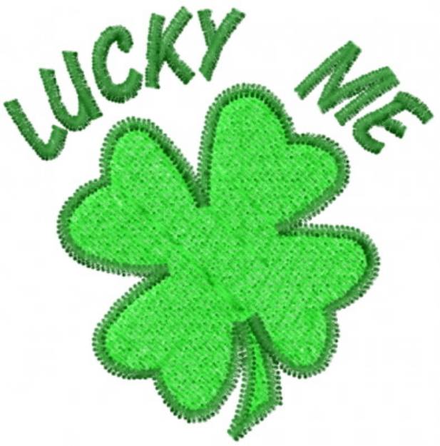 Picture of Four Leaf Clover Machine Embroidery Design