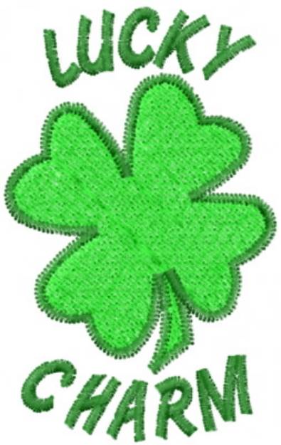 Picture of Four Leaf Clover Machine Embroidery Design