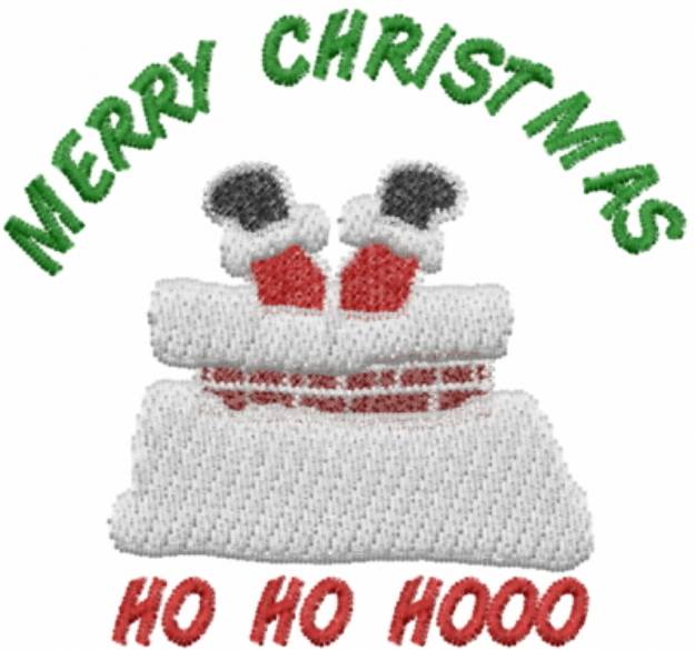 Picture of Merry Christmas Machine Embroidery Design