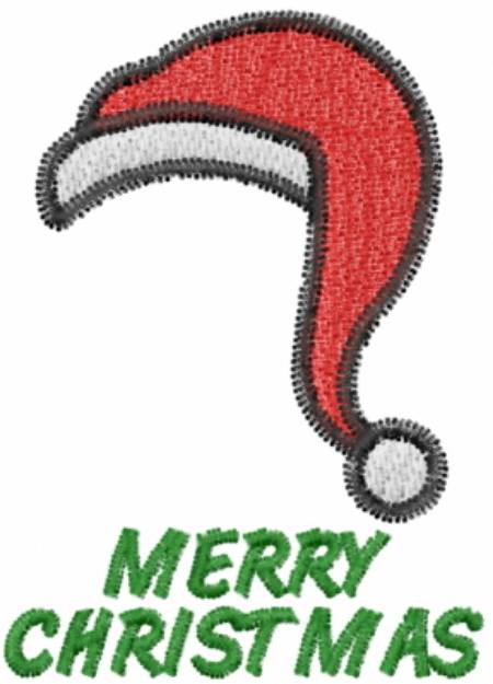 Picture of Merry Christmas Machine Embroidery Design