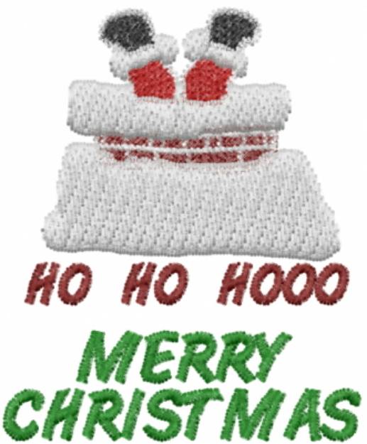 Picture of MERRY CHRISTMAS Machine Embroidery Design