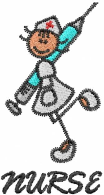 Picture of Nurse Machine Embroidery Design