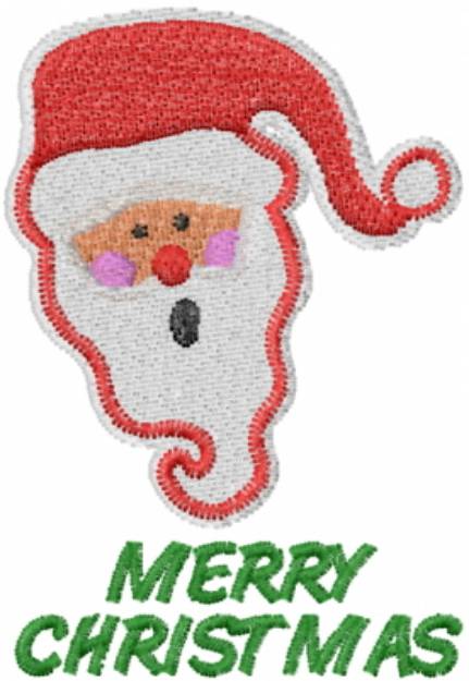 Picture of MERRY CHRISTMAS Machine Embroidery Design