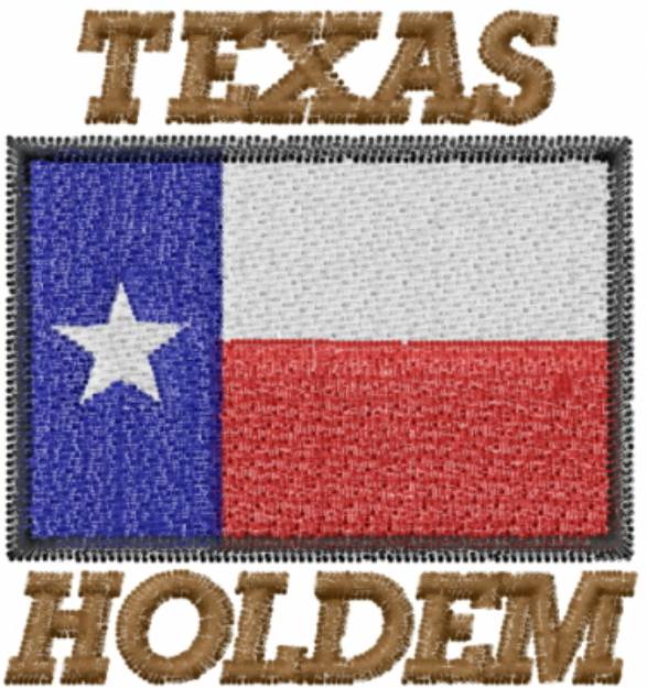 Picture of TEXAS HOLDEM Machine Embroidery Design