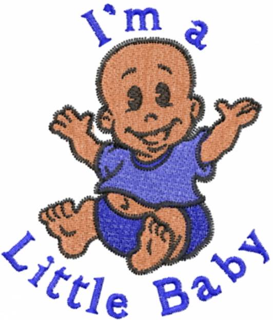 Picture of Little Baby Machine Embroidery Design