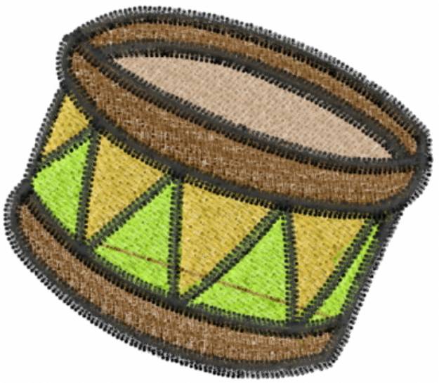 Picture of Snare Drum Machine Embroidery Design