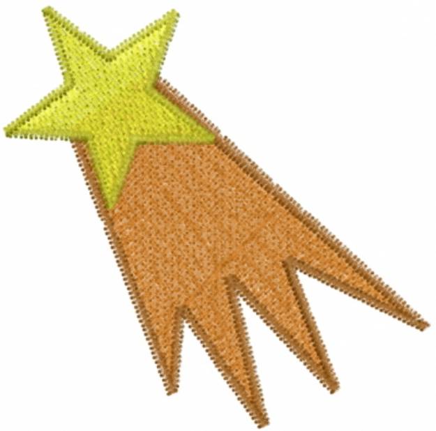 Picture of Shooting Star Machine Embroidery Design