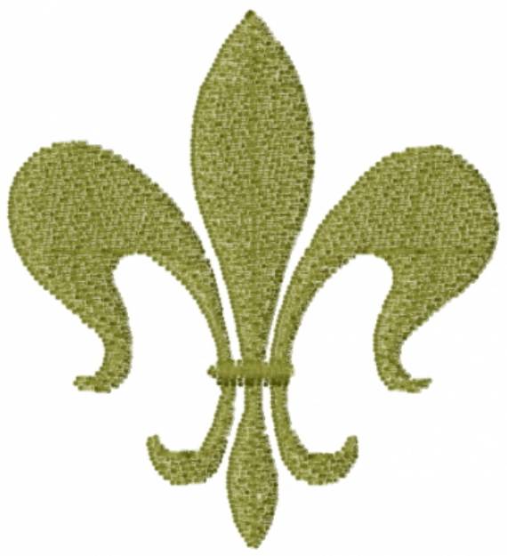 Picture of Fleur de Lis Machine Embroidery Design