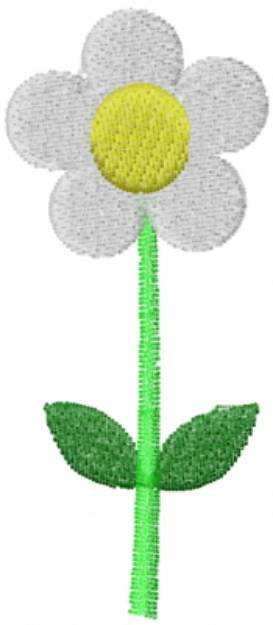 Picture of Daisy Machine Embroidery Design